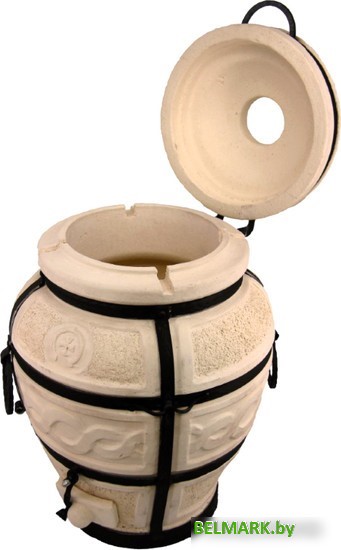 Тандыр Амфора Есаул с откидной крышкой - фото