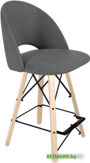 Стул Sheffilton SHT-ST34/S80-1 (платиново-серый/прозрачный лак) - фото