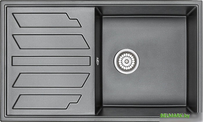 Кухонная мойка Granula GR-8601 (шварц) - фото
