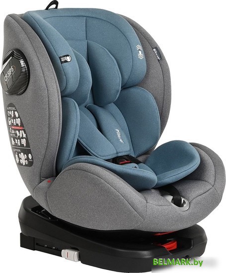 Детское автокресло Pituso Roys Pro (серый/темно-синий вкладыш) - фото2