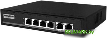 Неуправляемый коммутатор Osnovo SW-20600/A(80W) - фото