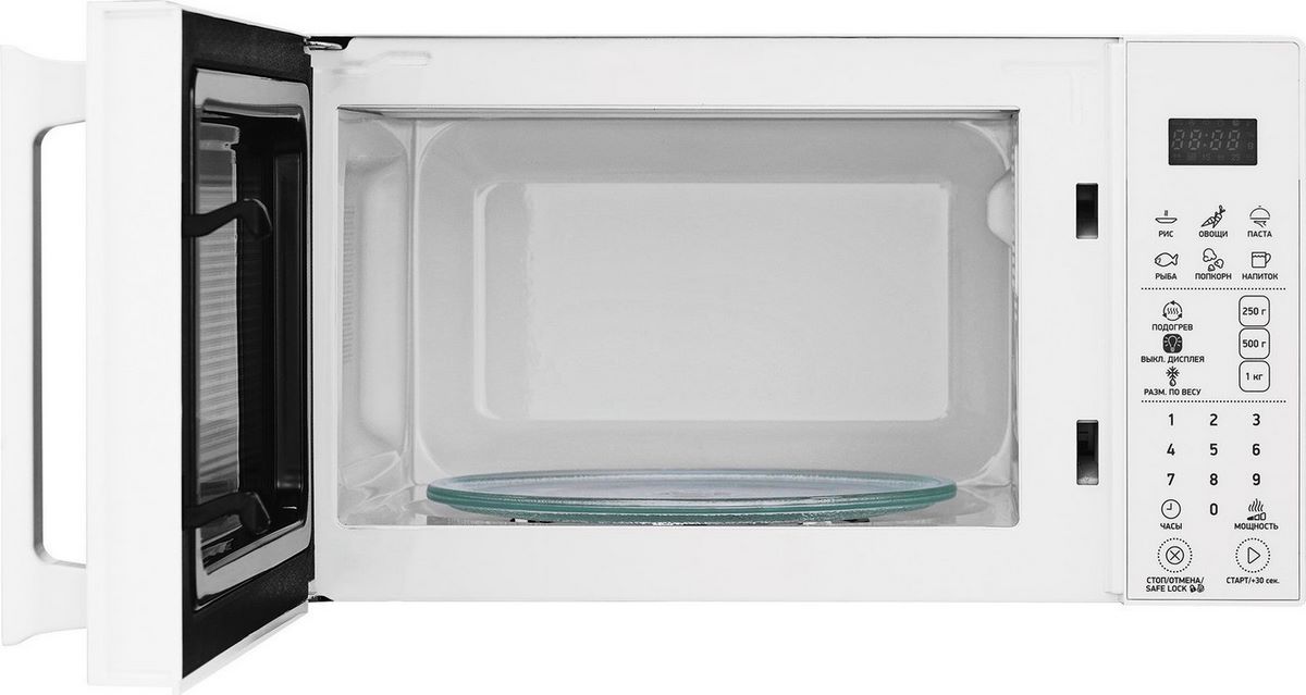 Микроволновая печь BBK 20MWS-805S/W - фото2