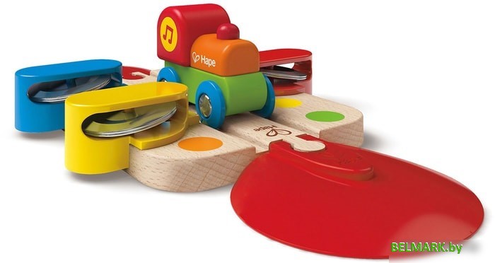 Набор железной дороги Hape Радужная головоломка E3826-HP - фото2