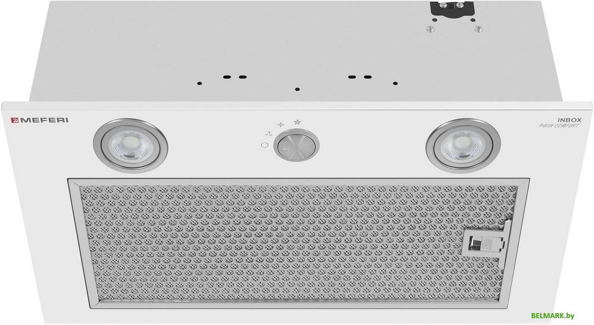 Кухонная вытяжка Meferi INBOX52WH Push Comfort - фото