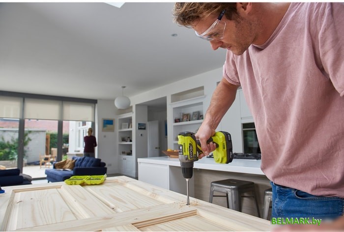 Дрель-шуруповерт Ryobi R18DD5-0 5133003596 (без АКБ) - фото2