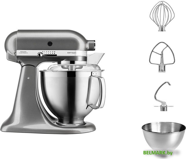 Планетарный миксер KitchenAid 5KSM185PSEMS - фото2