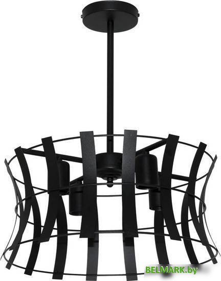 Подвесная люстра Элетех Викинг 141 НПБ 01-4х60-128 Е27 1005405098 (черный муар) - фото