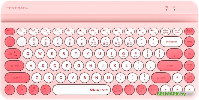 Клавиатура A4Tech Fstyler FBK30 (малина) - фото