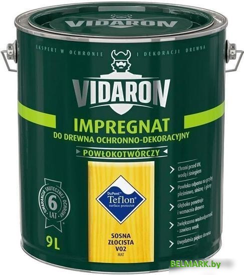 Пропитка Vidaron Impregnant V02 9 л (золотая сосна) - фото