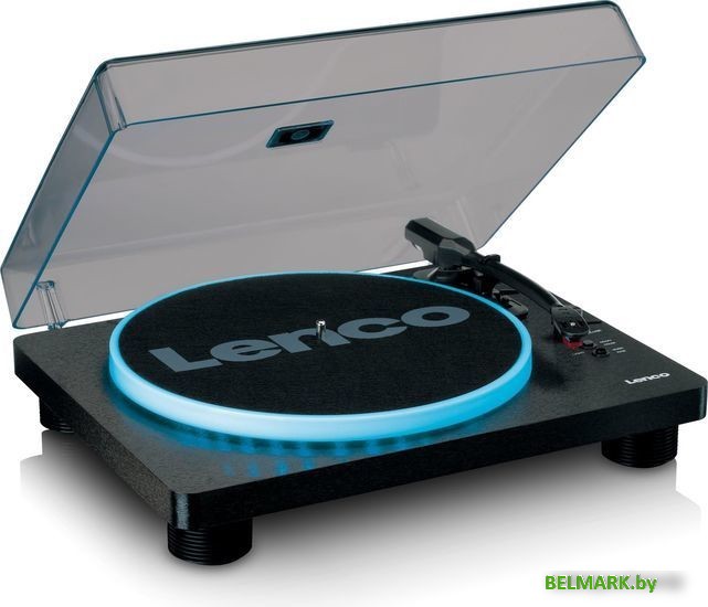 Виниловый проигрыватель Lenco LS-50LED BK - фото2
