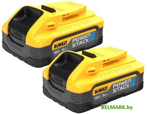 Аккумулятор DeWalt DCBP518H2 (18В/2x5 Ач) - фото