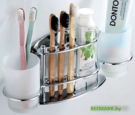 Стакан для зубной щетки и пасты Ledeme L101 - фото