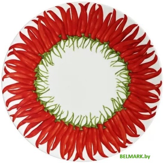 Тарелка обеденная Taitu Sun Red 12-11-0 - фото