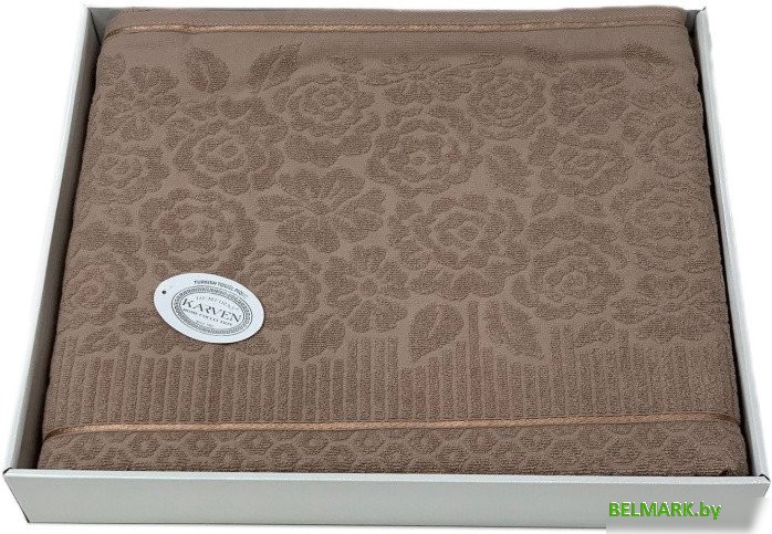 Плед Karven Rose Евро P 959 v6 (капучино) - фото