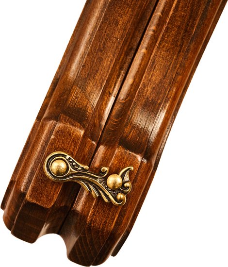 Шахматы/шашки/нарды Haleyan Резные 40 с ручкой kh130-4 - фото2