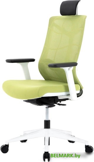 Кресло Chair Meister Nature II (белая крестовина, зеленый) - фото