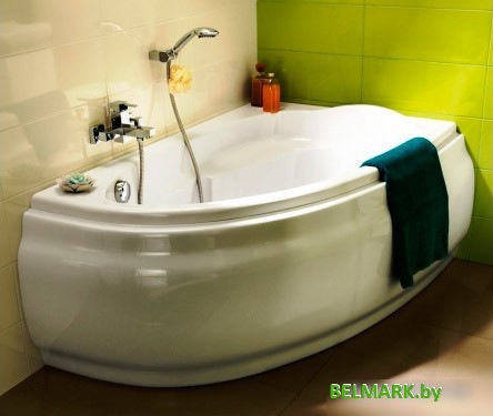 Ванна Cersanit Joanna 150x95 L (с каркасом и экраном) - фото2