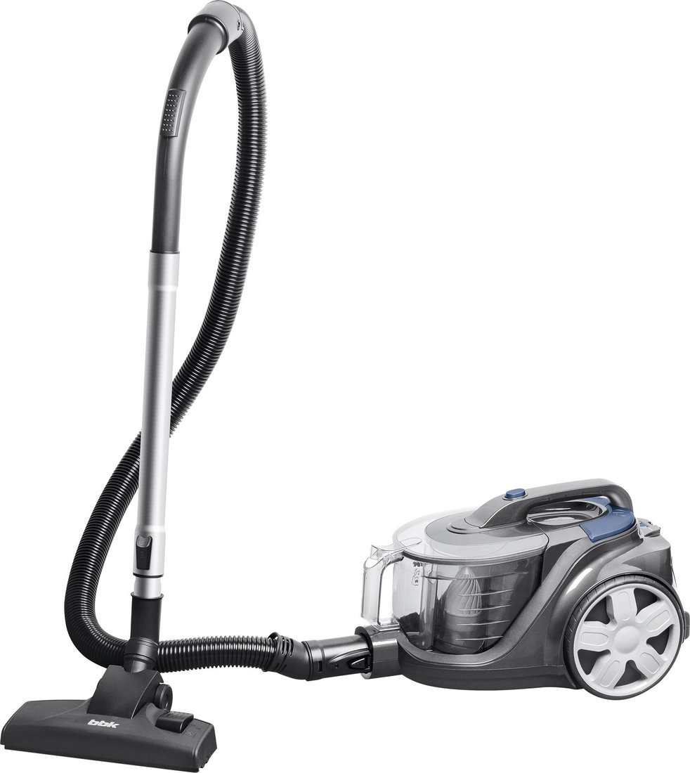Пылесос BBK BV1900 (серый/синий) - фото