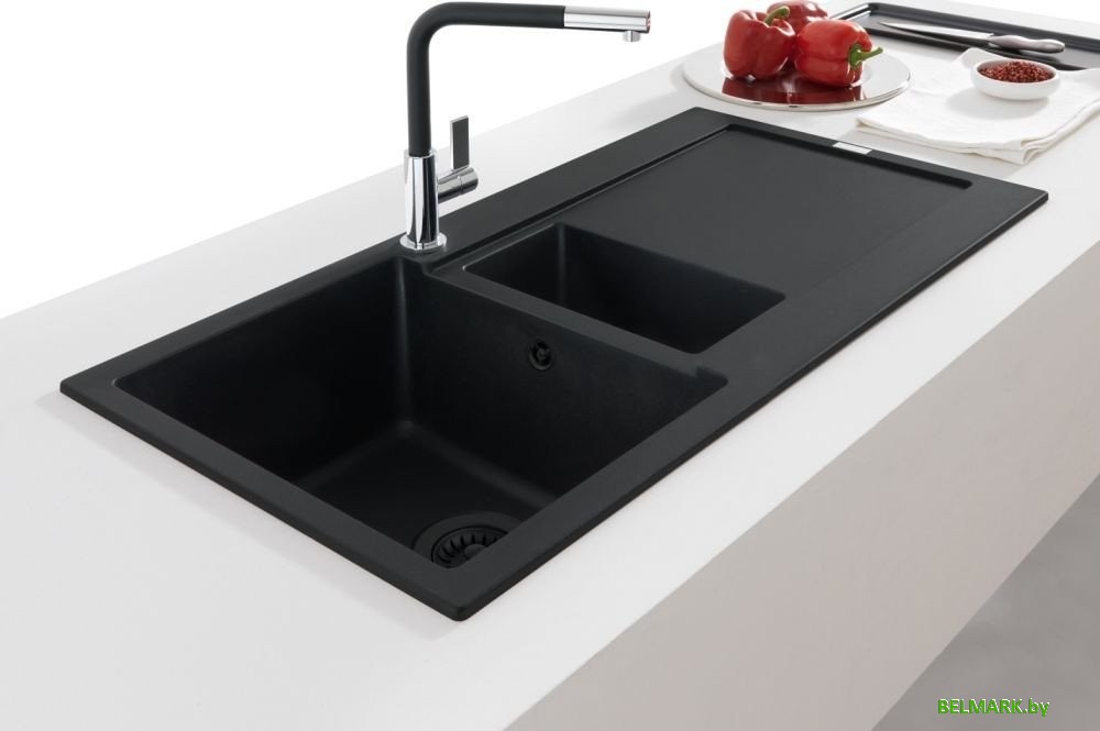 Кухонная мойка Franke Maris MRG 651-97 114.0693.531 (матовый черный) - фото2