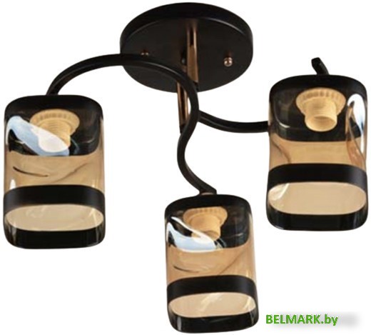 Светильник Mirastyle BL-15052/3 BK+FG - фото