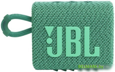 Беспроводная колонка JBL Go 3 Eco (зеленый) - фото2