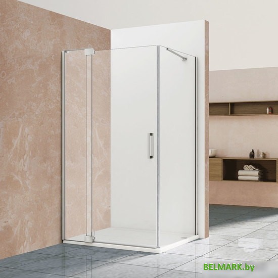 Душевой уголок Vincea Extra VSR-1E809080CL (хром/прозрачное) - фото