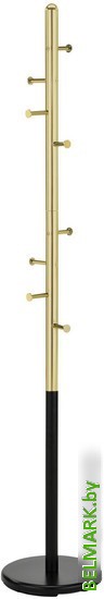Вешалка для одежды Halmar W68 (золотой/черный) - фото