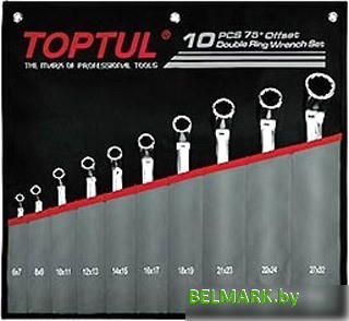 Набор ключей Toptul GPCI1001 10 предметов - фото