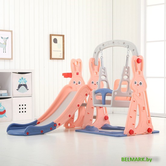 Игровой комплекс Perfetto Sport Зайчонок PS-042-О (оранжевый) - фото2