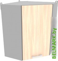 Шкаф навесной Интерлиния Компо ВШУ-720 (дуб молочный) - фото