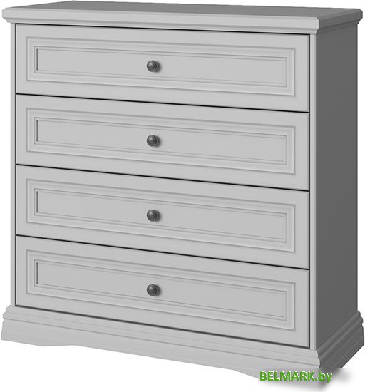 Комод Anrex Valencia 4S (серый) - фото