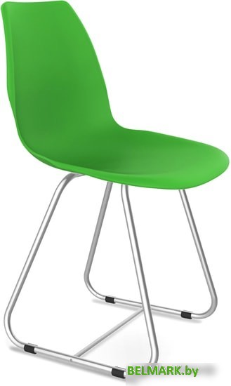 Стул Sheffilton SHT-ST29/S38 (зеленый RAL6018/хром лак) - фото