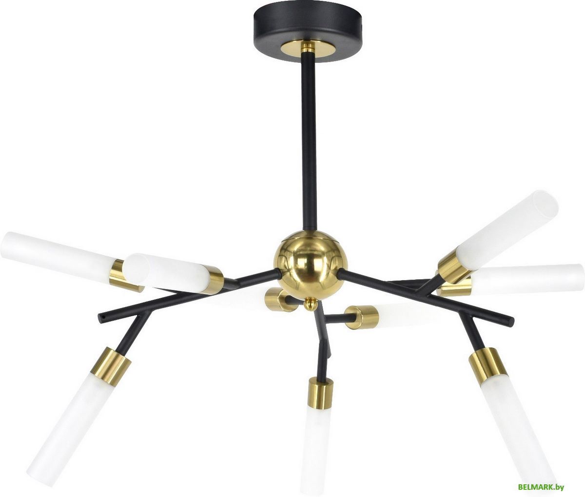 Подвесная люстра Mirastyle SL-21010/9 BK+BRASS+WG - фото